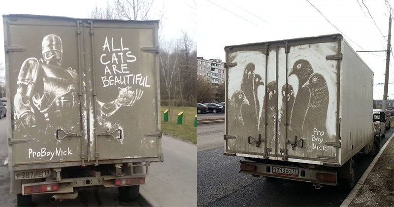 un-artista-ruso-transforma-los-autos-sucios-de-la-calle-en-verdaderas-obras-de-arte